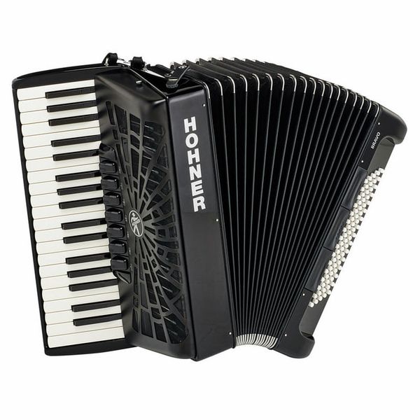 Hohner Bravo III 80 Black silent key