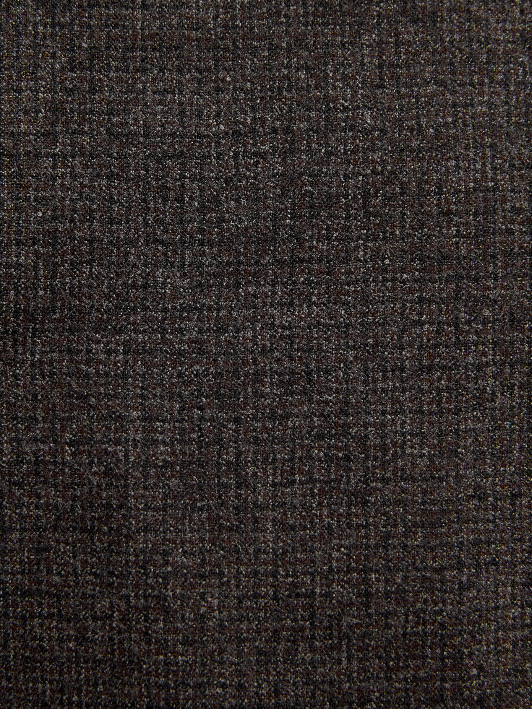 Bruin - Slim Fit Signature Cerruti Italian Wool Puppytooth Suit Jacket