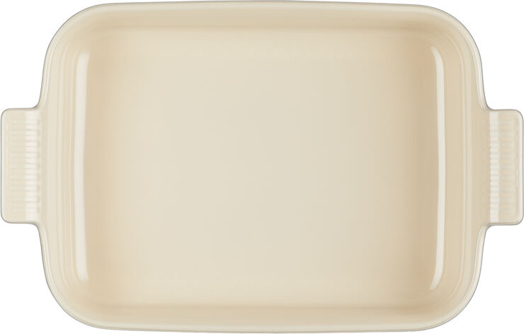 Le Creuset Heritage Rekt Fad 37/32cm Flint Flint