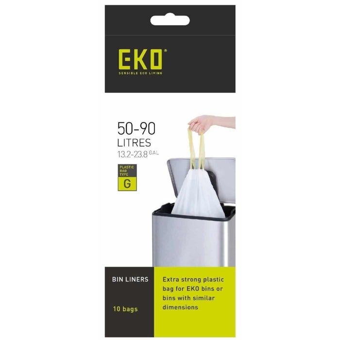 240st EKO Afvalzak type G 50 - 90 liter Doos 24 x 10 zakken (8713631205417)