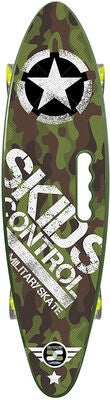 Stamp Skateboard Skids Control Military