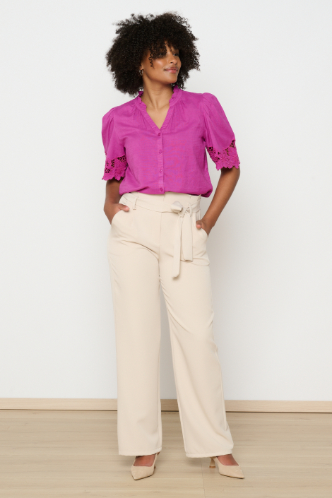 LolaLiza paarse dames blouse