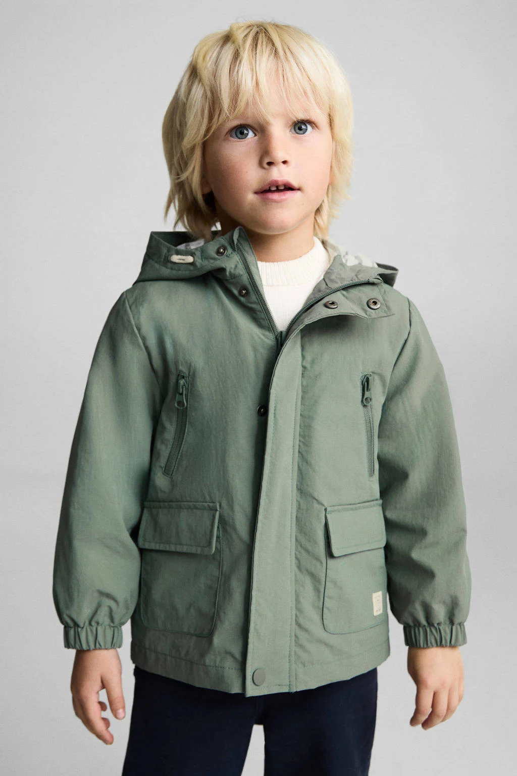 Mango Kids jack groen