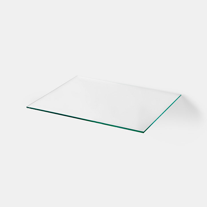Etagère en verre pour caisson haut de cuisine GoodHome Cicely l. 35.85 cm x P.27.35 cm, 2 pièces