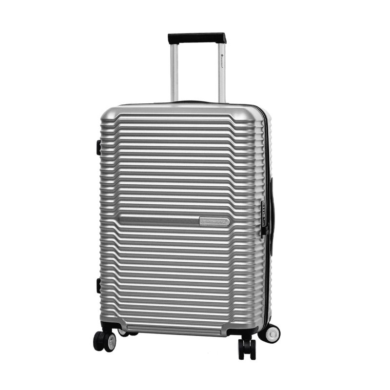 Lot de 3 valises rigides 20603 55, 66 et 76 cm Silver