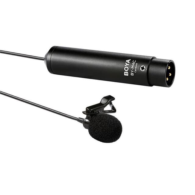 BOYA Mikrofon Knaphuls BY-M4C XLR