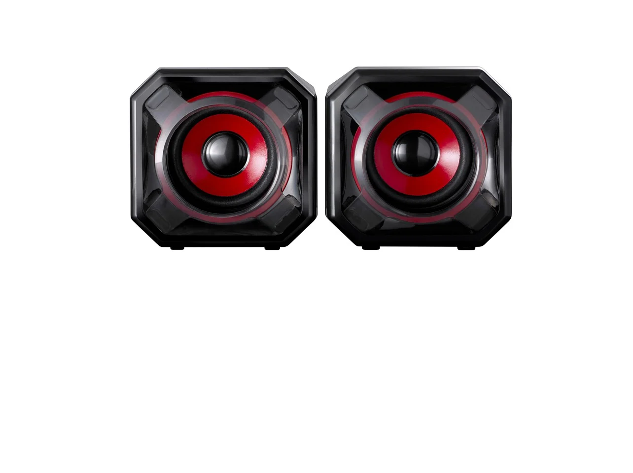 SUREFIRE - Gator Eye Gaming Speakers, Red