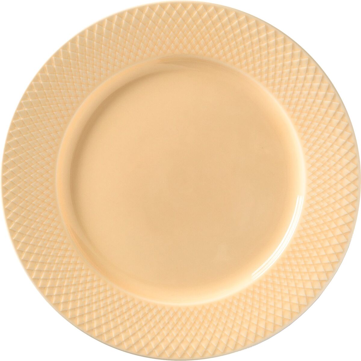 Rhombe Middagstallerken 27 cm Sand