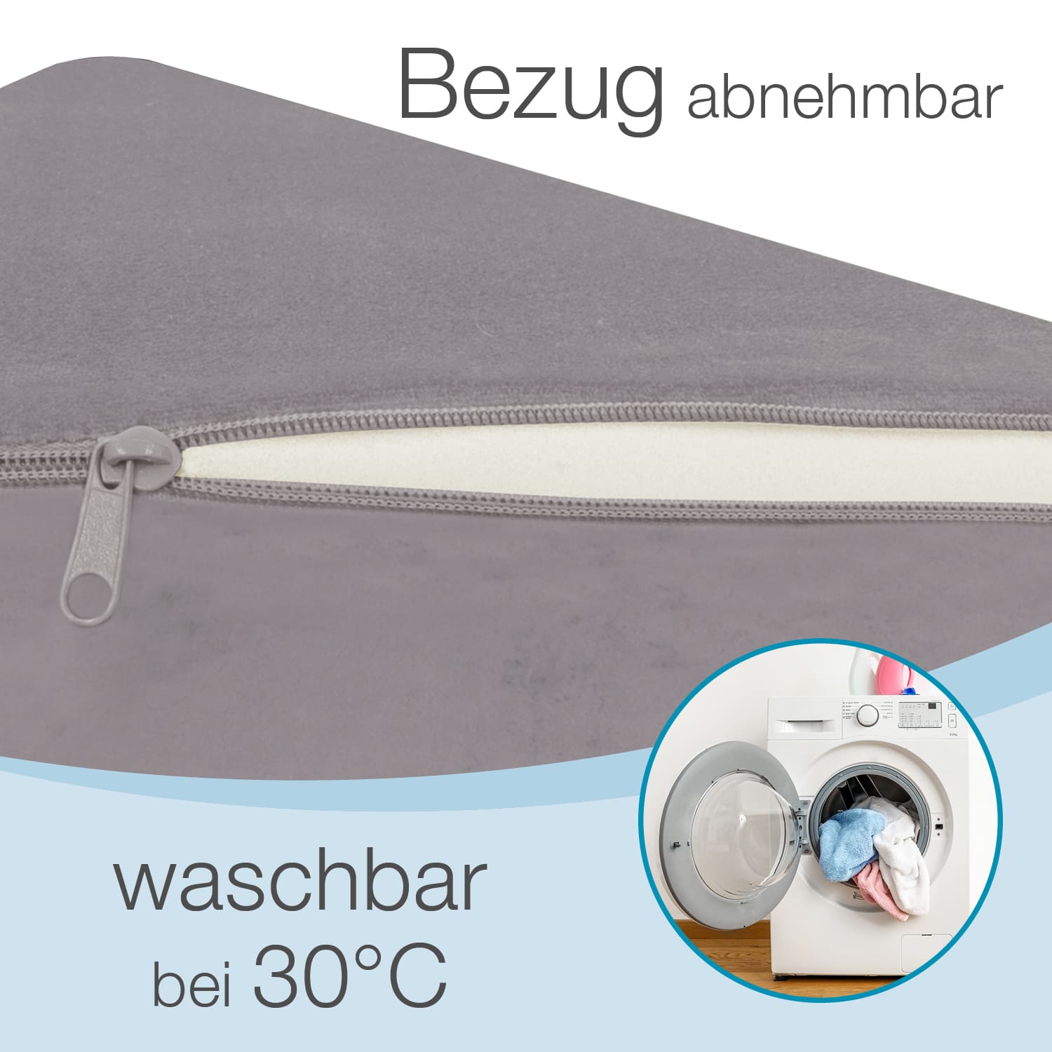 aktivshop Bett und Sofa Keilkissen