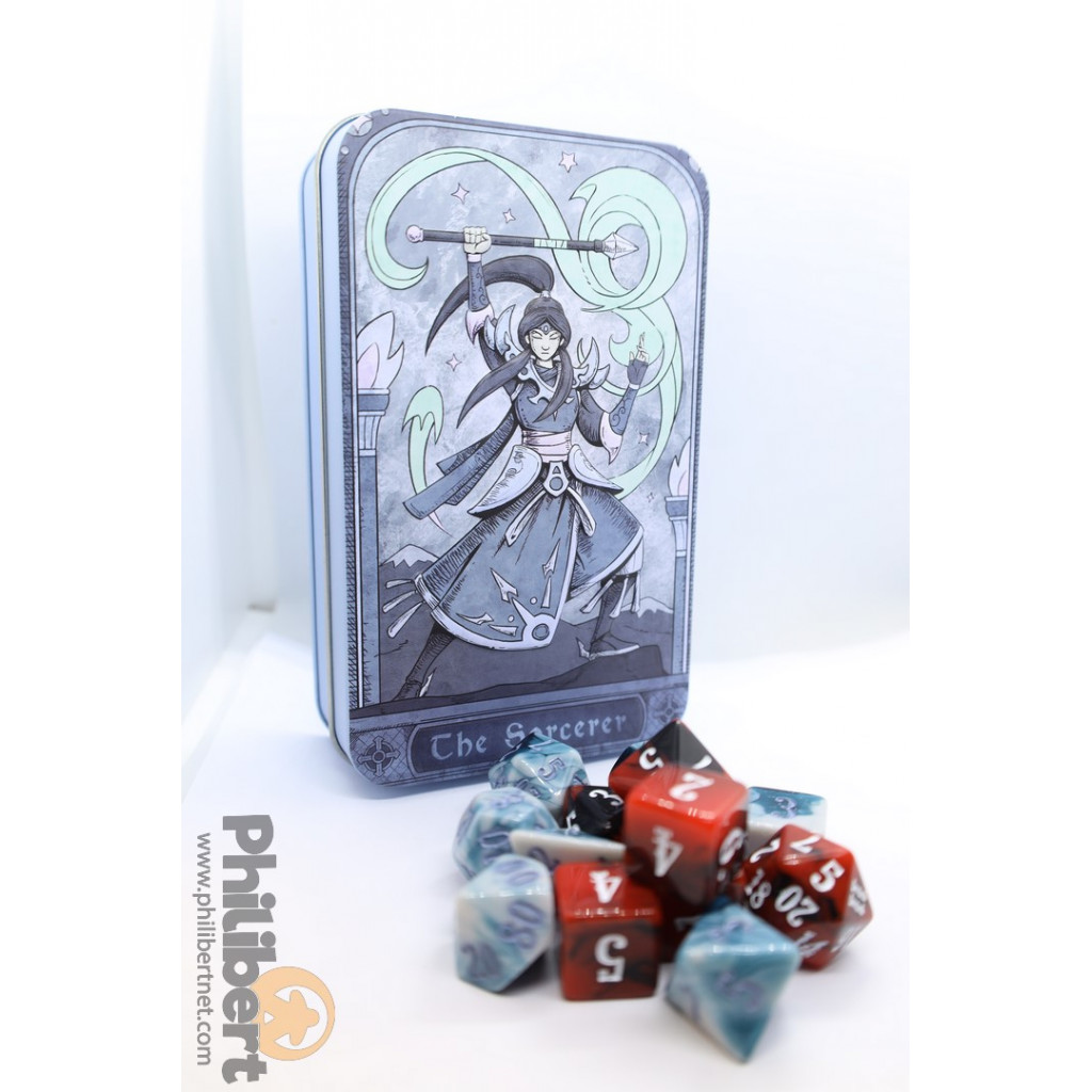 Set de Dés JDR de Classe (Pathfinder and 5E) : Ensorceleur