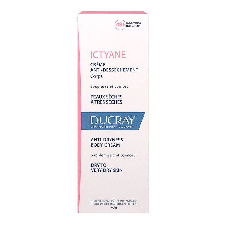 Ictyane crème anti-dessèchement corps 200ml