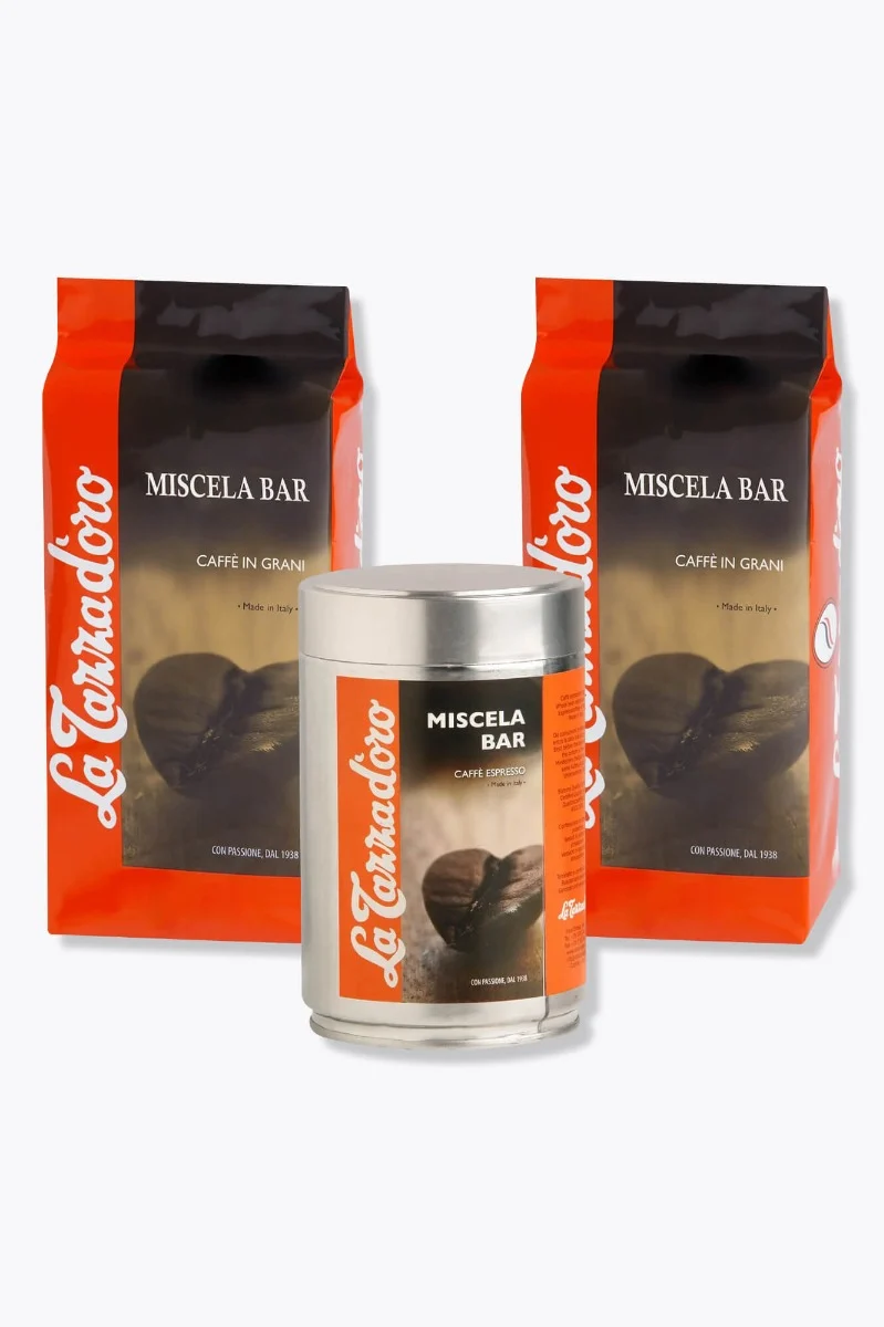 La Tazza d'oro Miscela Bar 2kg + gratis Miscela Bar 250g Dose