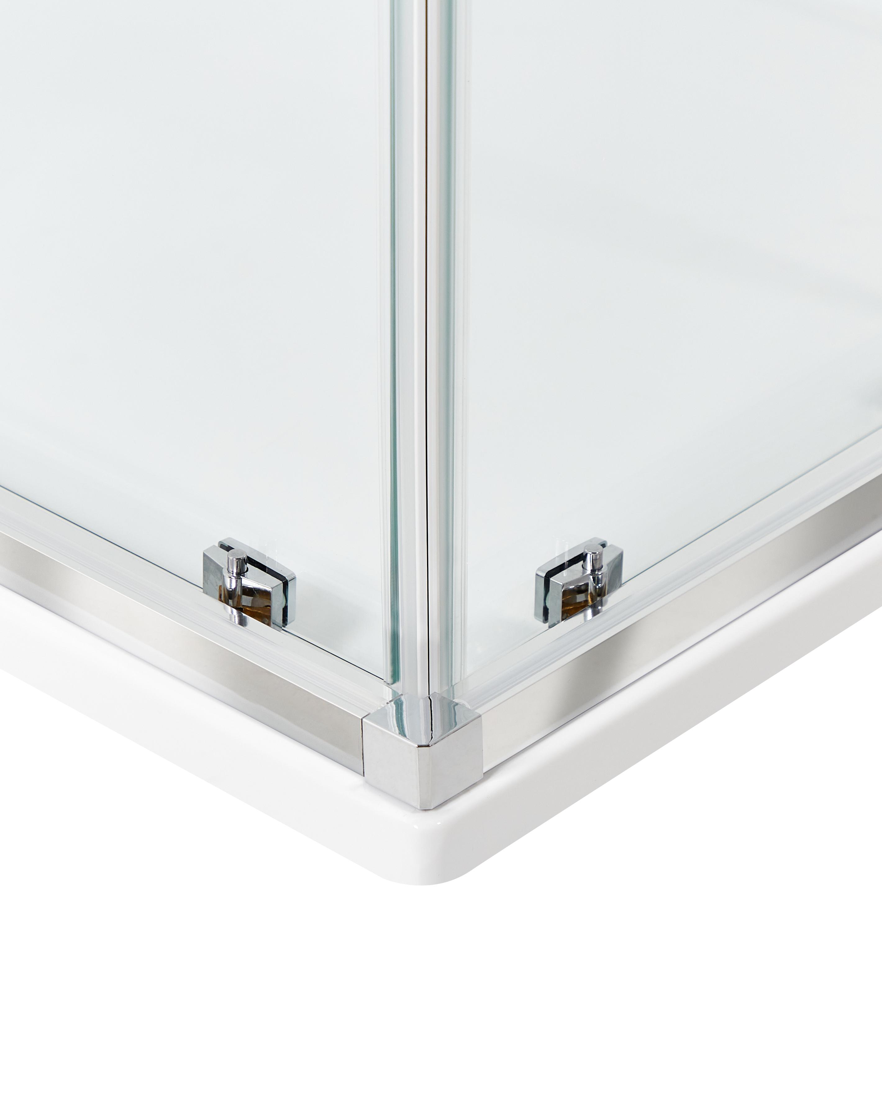 Douchecabine TELA 90 x 90 x 185 cm Zilver