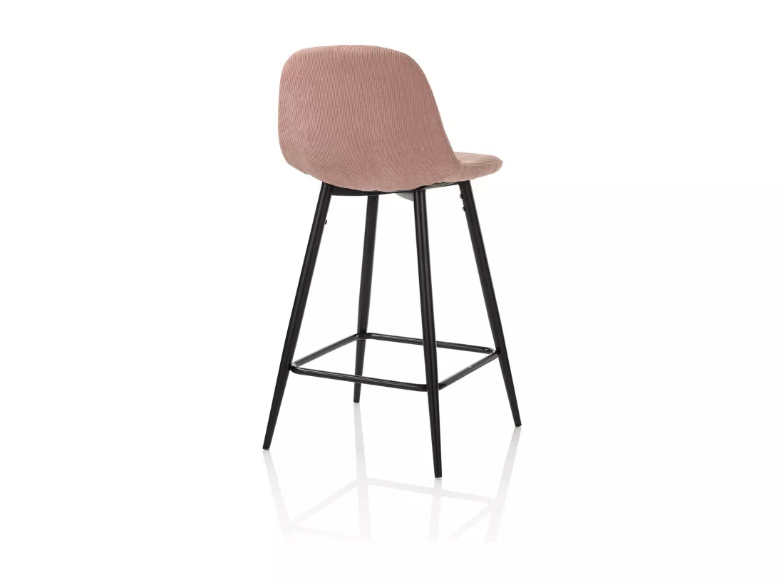 Set de 2 Tabourets SPIKE rose antique