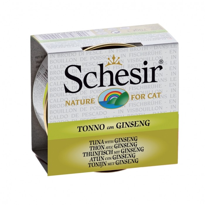 Schesir Pâtées en bouillon Adult - 14 x 70 g