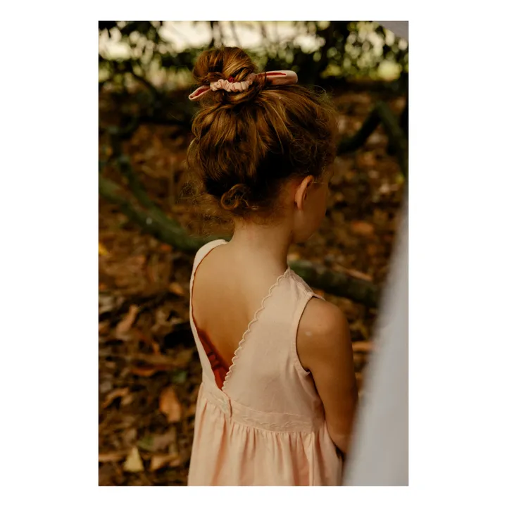 Lililotte Exclusivité Lililotte x Smallable - Chouchou Noeud Billie | Rose pêche
