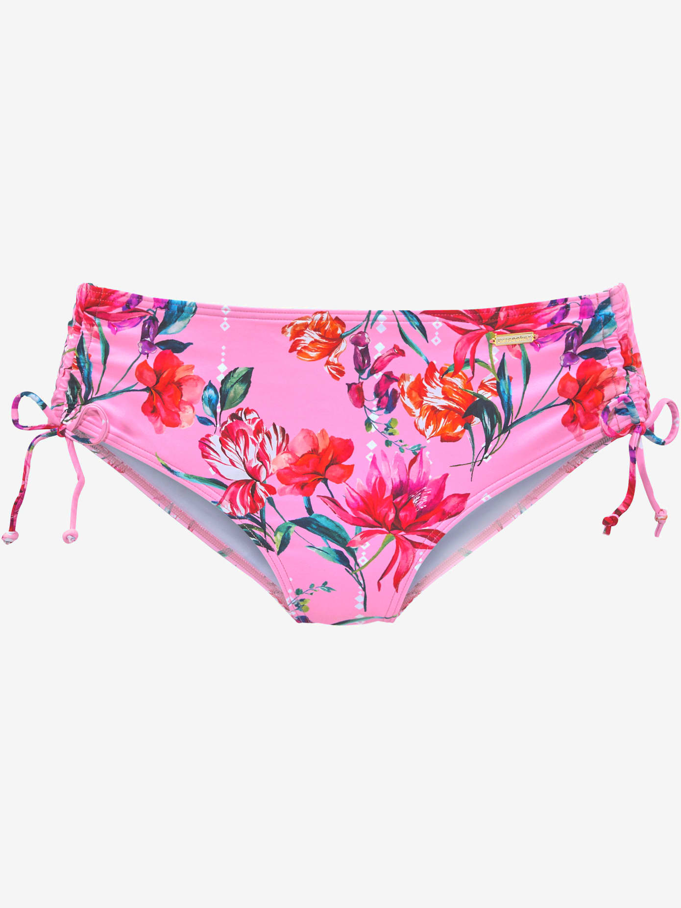 Bas de maillot de bain imprimé floral moderne