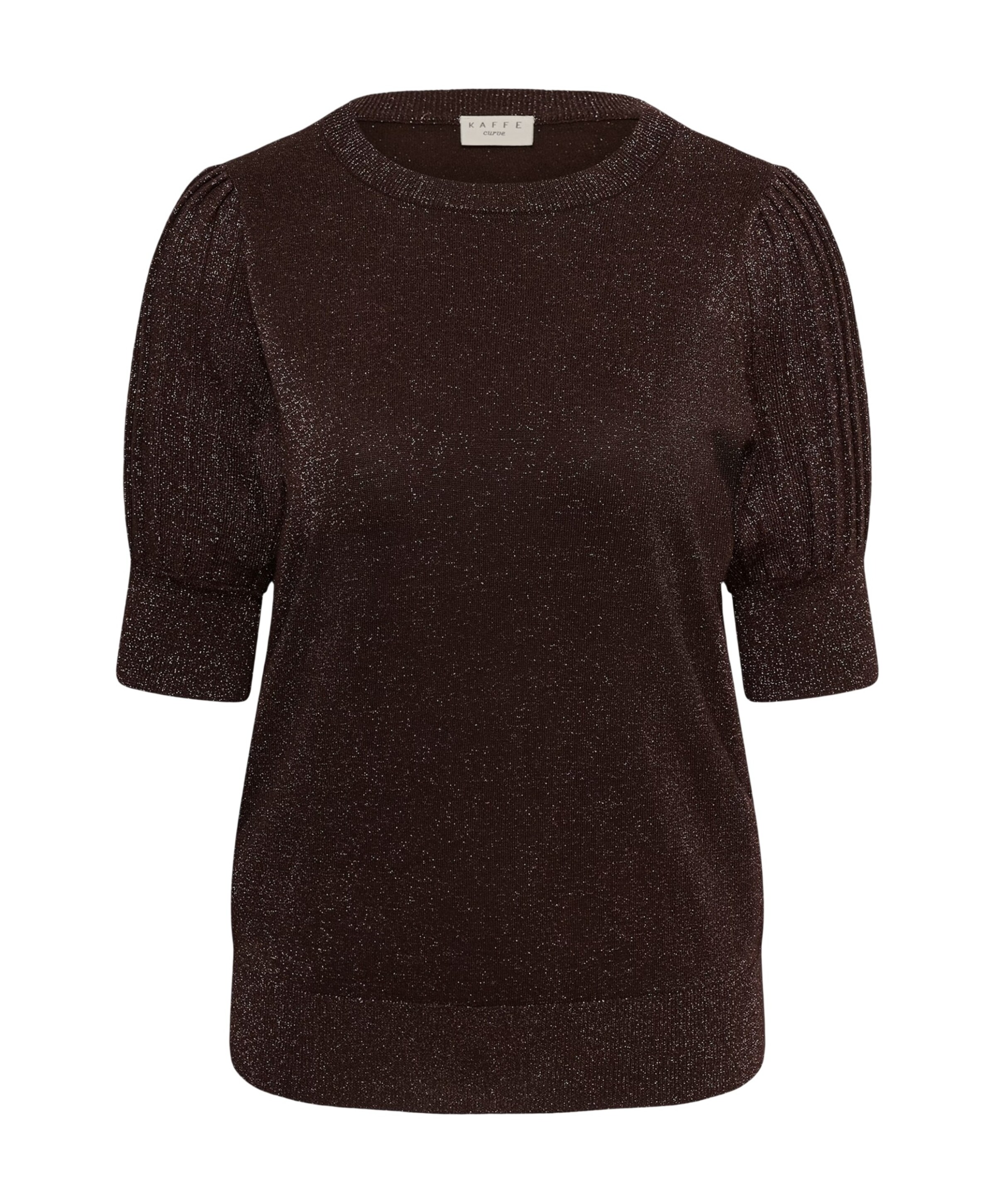 KAFFE Curve Dames trui bruin