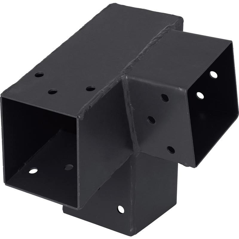Koppelstuk hoek 71x71mm 75°