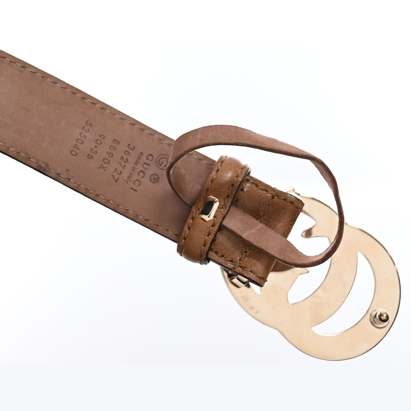 Gucci Ceinture en Cuir beige - Très bon état