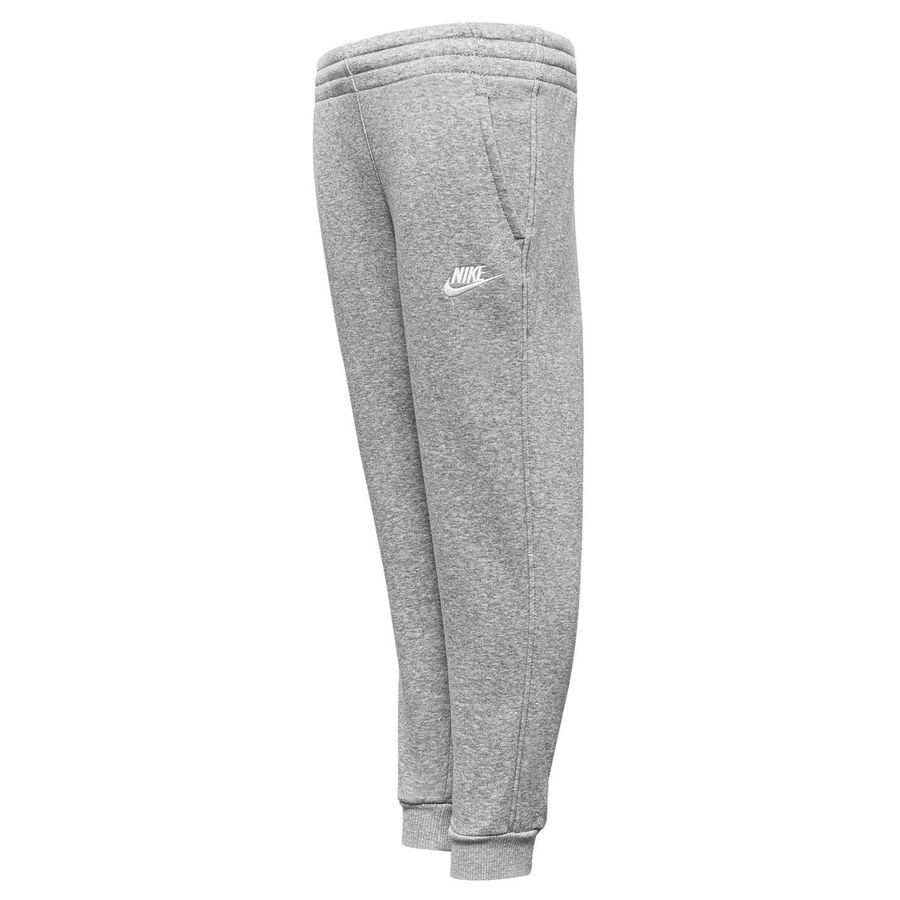 Nike Bas de Survêtement NSW Club Fleece - Gris/Blanc Enfant