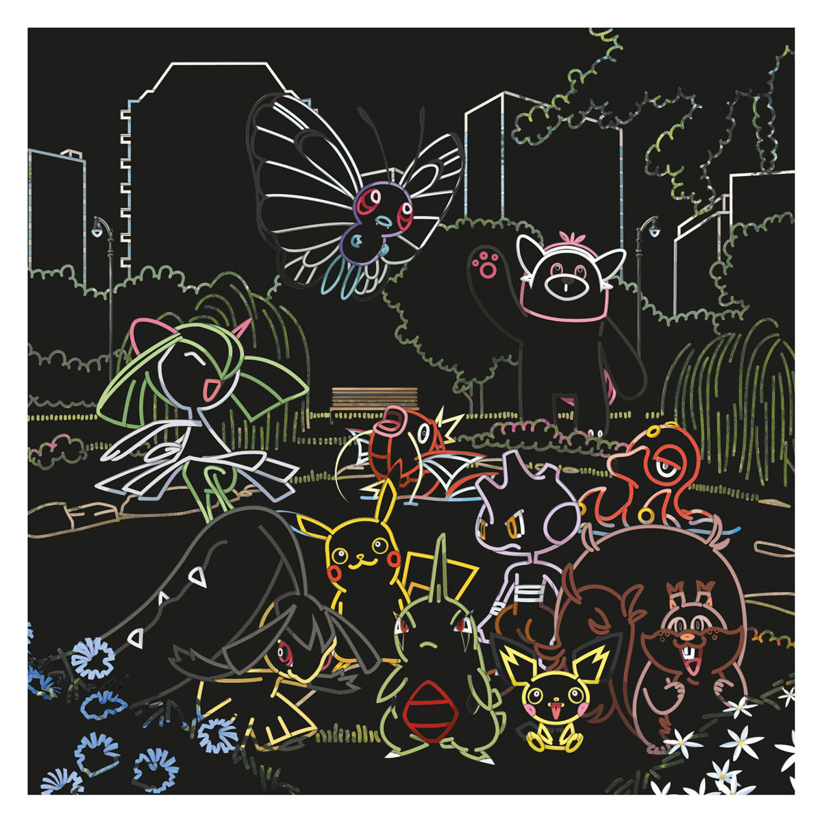 Pokémon 8 Kraskaarten en Kraspen