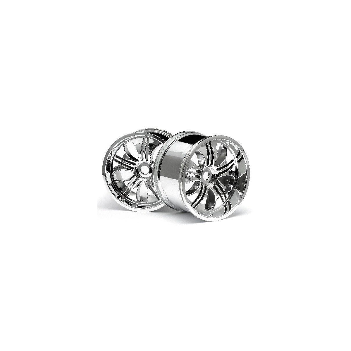 Tremor Wheel Chrome (115X70Mm 7Inch/2Pcs)