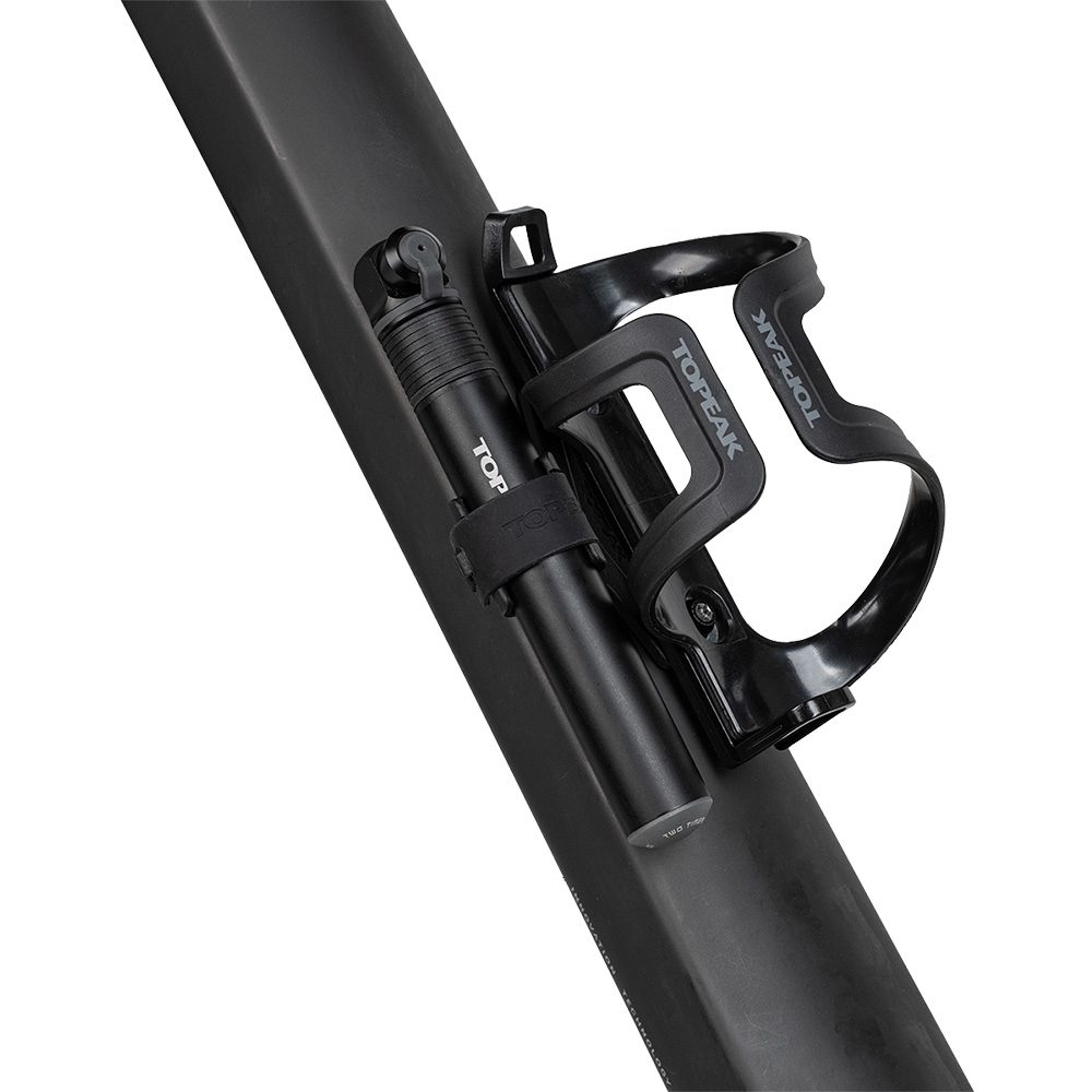 Topeak Two Timer XT Minipumpe schwarz