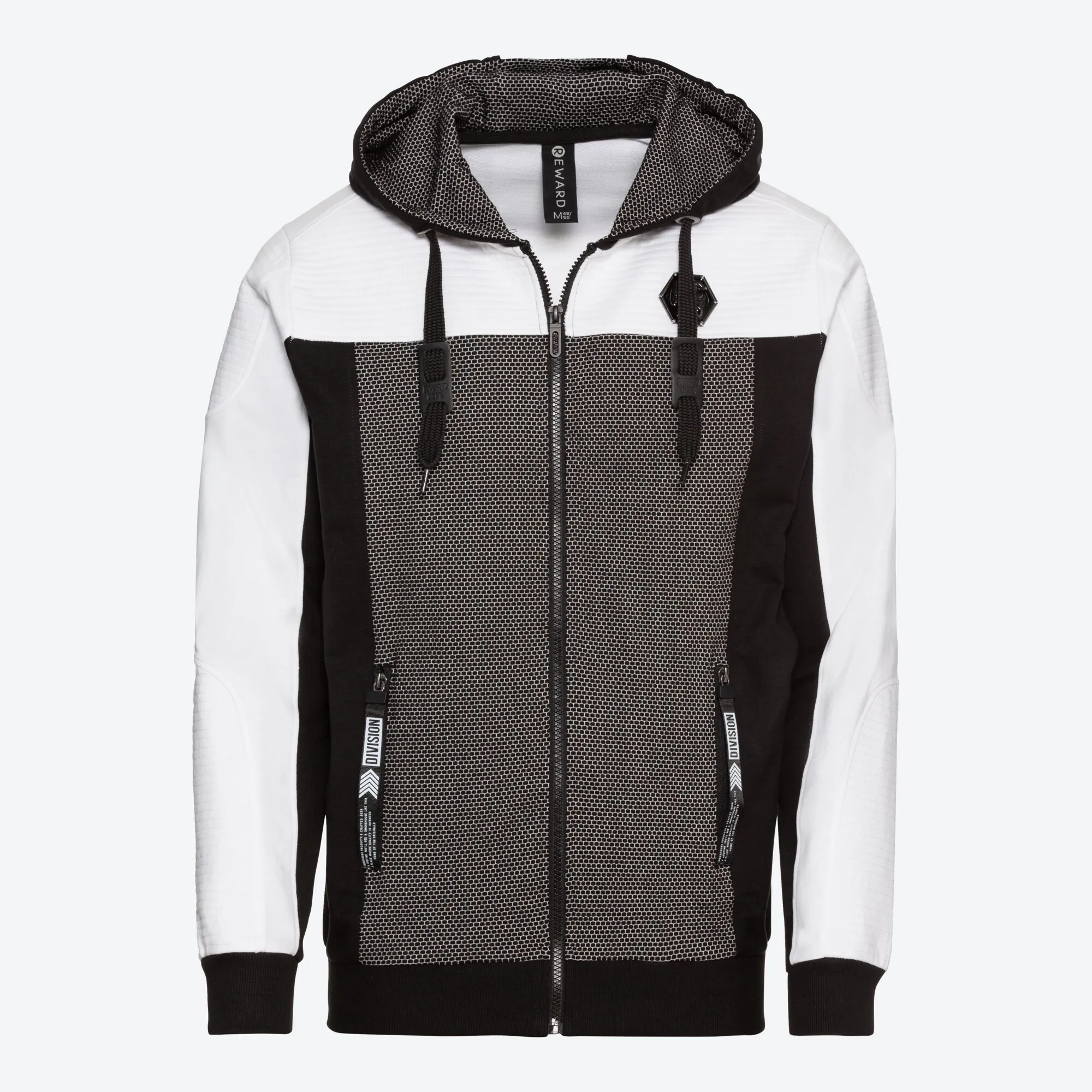 Herren-Sweatjacke mit Kapuze