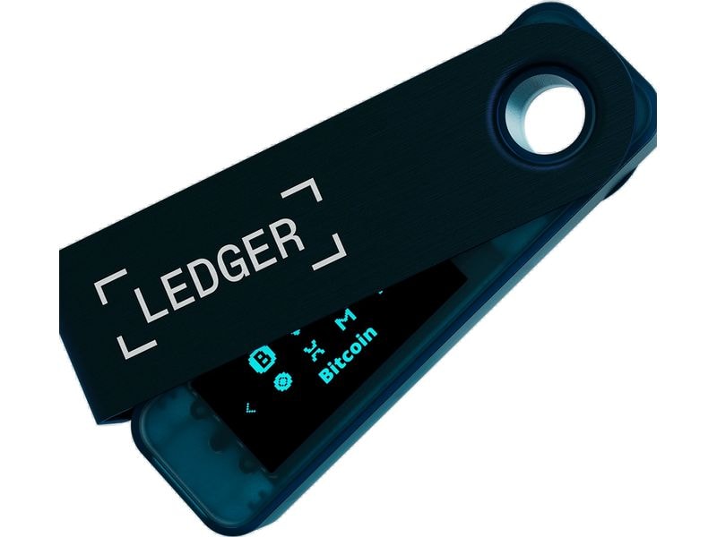 Ledger Nano S Plus Sapphire Blue Crypto-Hardware-Wallet zum Kaufen, Verwalten und Vermehren digitaler Vermögenswerte