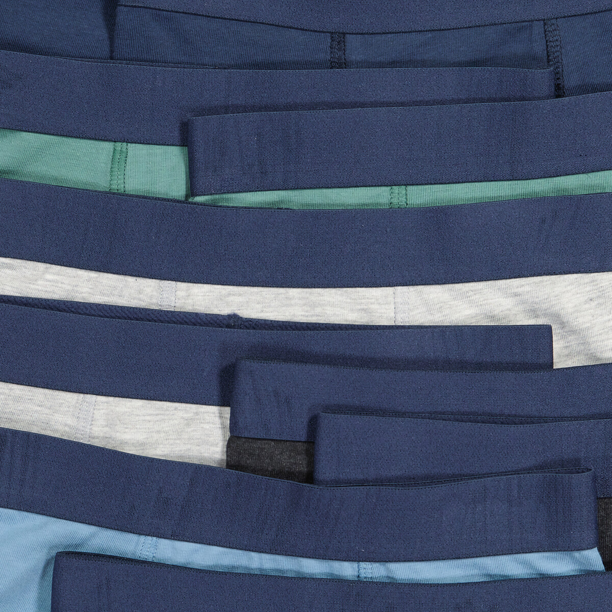 COLEÇÃO LA REDOUTE<br>Conjunto de 10 cuecas boxer