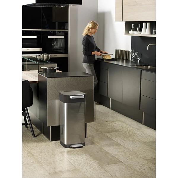 Compacteur à déchets inox Titan 20 L Joseph Joseph