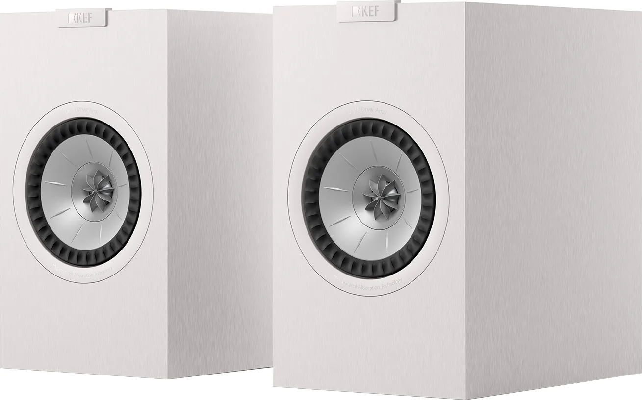 KEF Q1 Meta Blanc (la paire) Enceintes bibliothèque