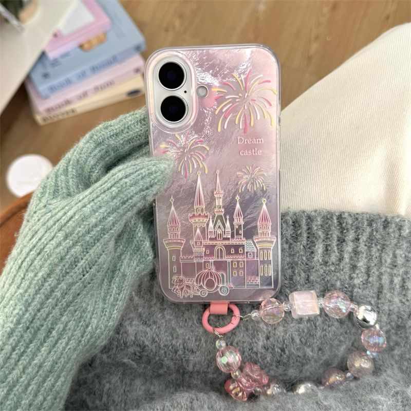 Elliure - Castle telefoonhoesje / bandje / set - iPhone 16 Pro Max / 16 Pro / 16 Plus / 16 / 15 Pro Max / 15 Pro / 15 Plus / 15 / 14 Pro Max / 14 Pro / 14 Plus / 14 / 13 Pro Max / 13 Pro / 13 / 13 Mini
