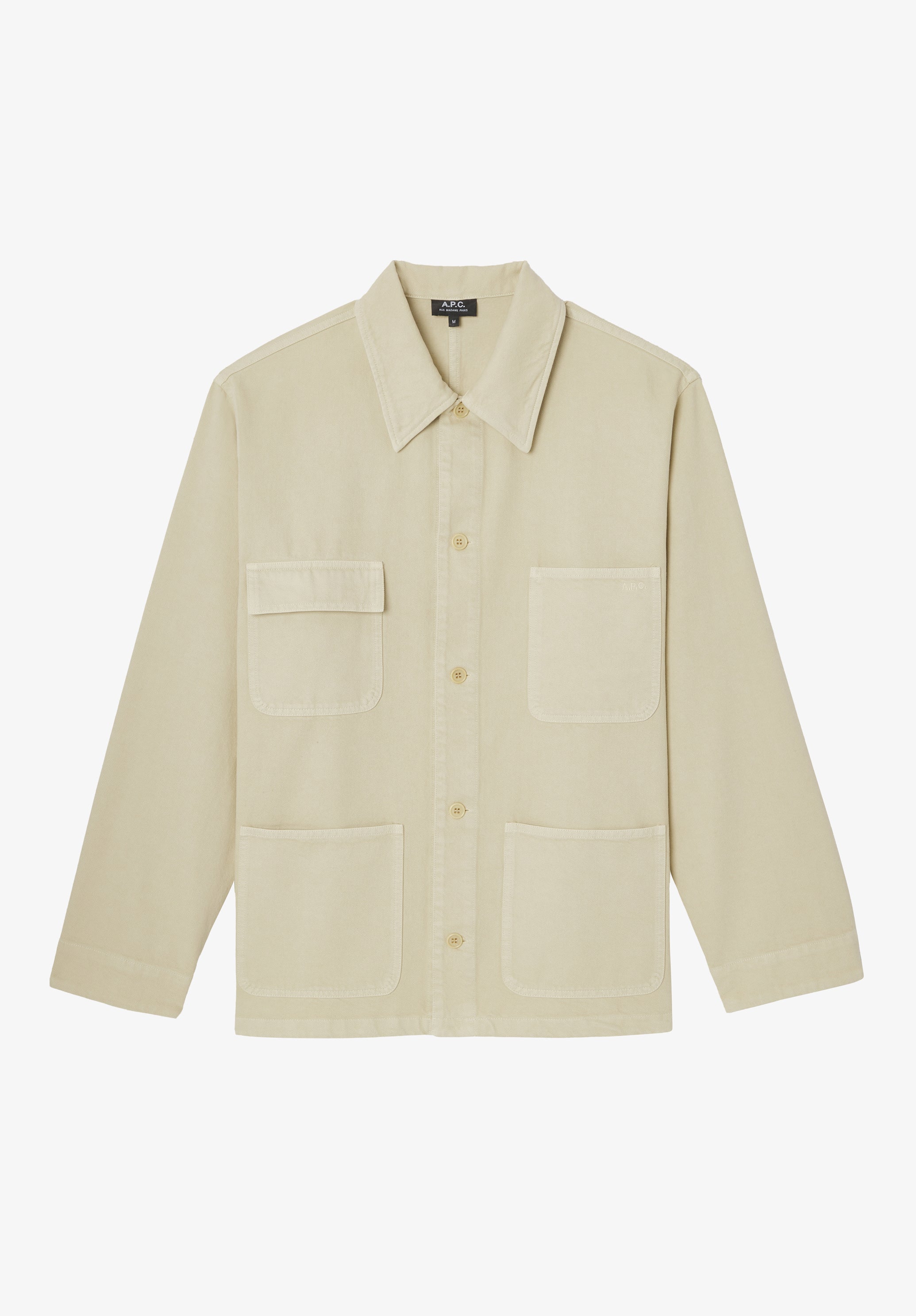 veste chemise - Sable