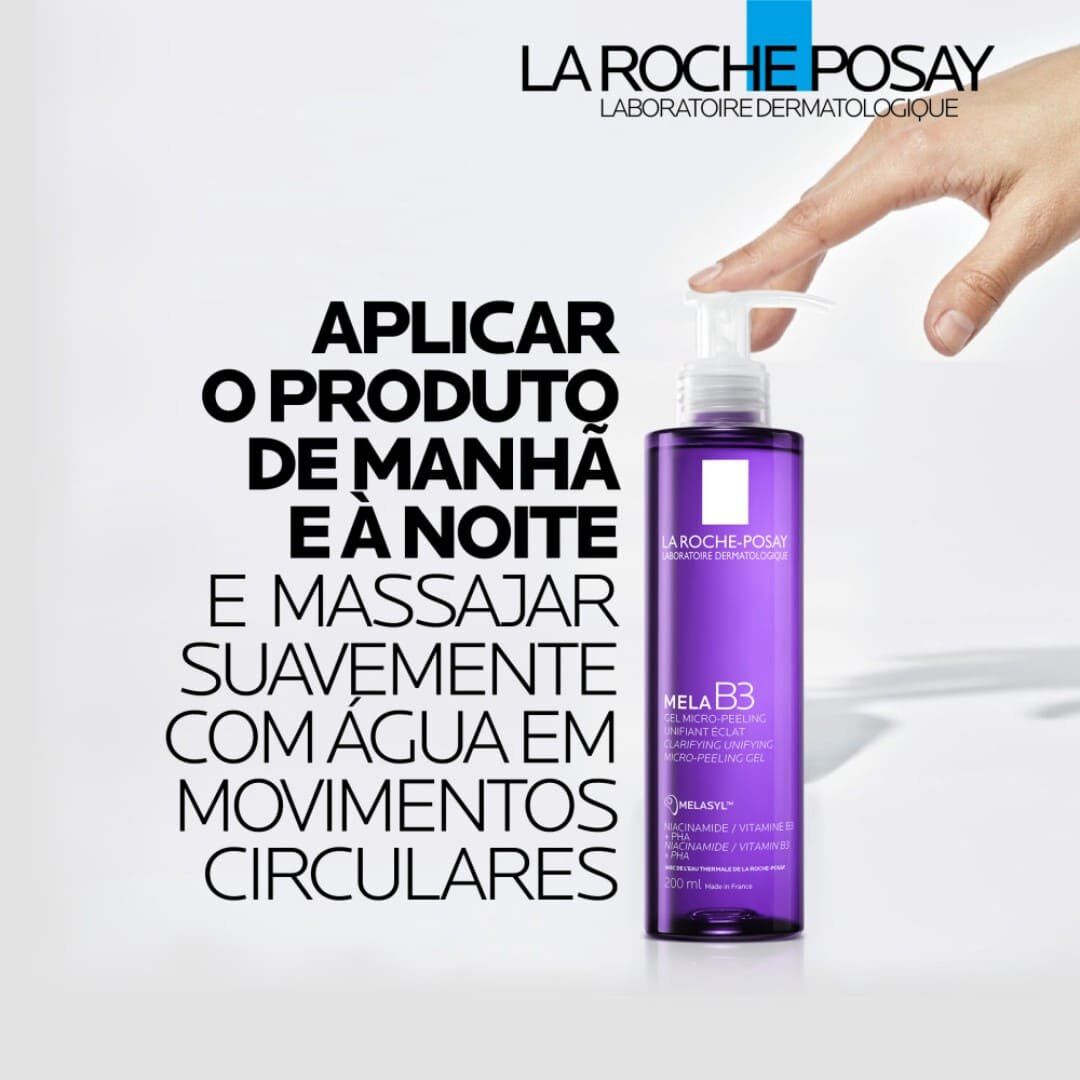LA ROCHE POSAY  Mela B3 - Gel de Limpeza Esfoliante - 200ml
