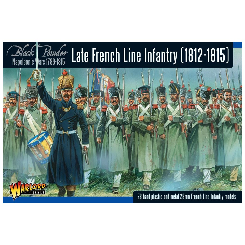Napoleonic War Late French Line Infantry (1812-1815)