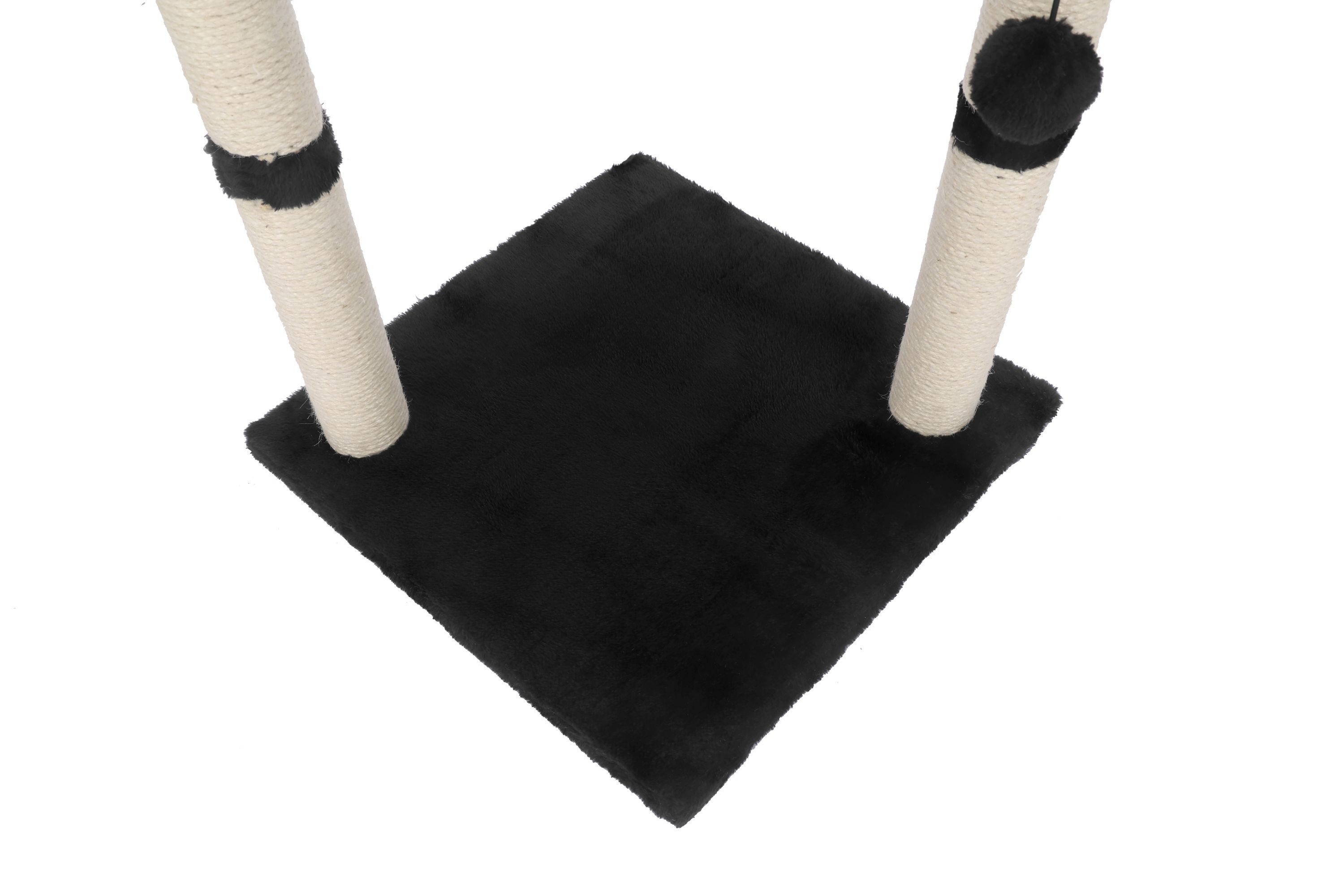 Katzenbaum 50 cm schwarz