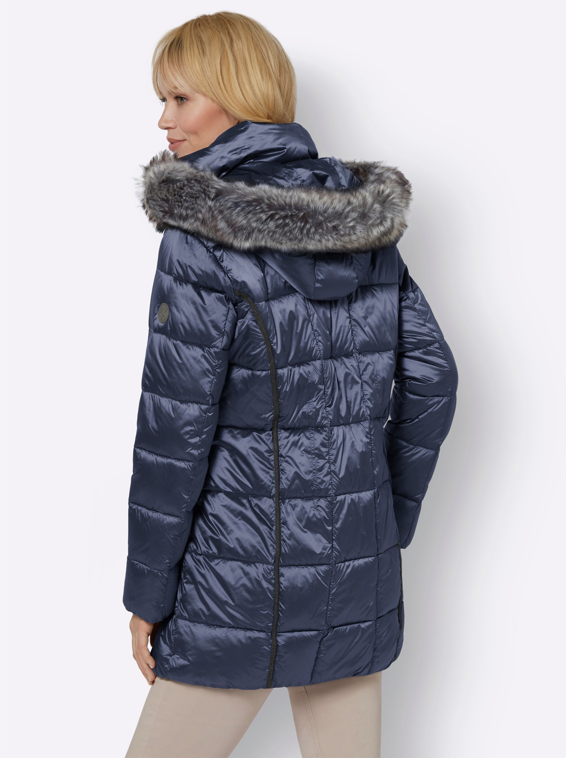 Green Goose Steppjacke in marine