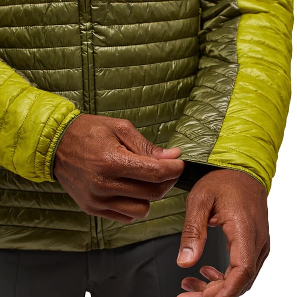 Doudoune randonnée HAGLÖFS L.I.M MIMIC HOOD MEN OLIVE GREEN/MAGNETITE