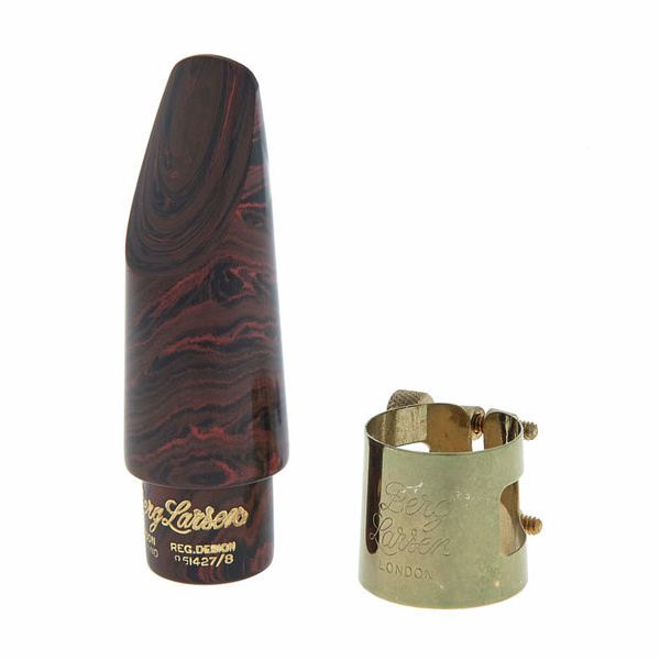 Berg Larsen Alto Sax Grained Ebonite 100
