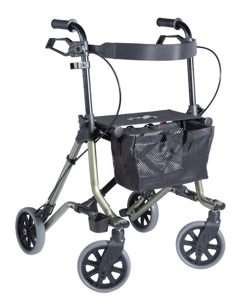 Dietz Rollator Taima M C1<br>1 Stück, mit Stockhalter Rückenlehne grün metallic