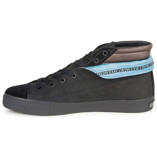 Bikkembergs - PLUS MID SUEDE - Noir