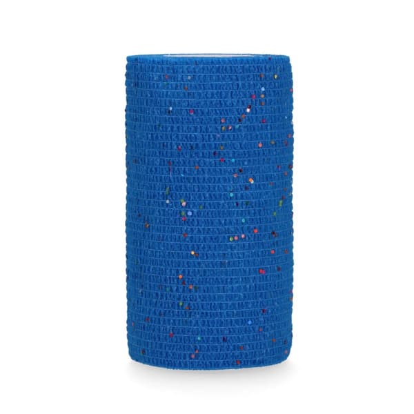 Bandasje Animal Blue Glitter Profi Plus 10 cm