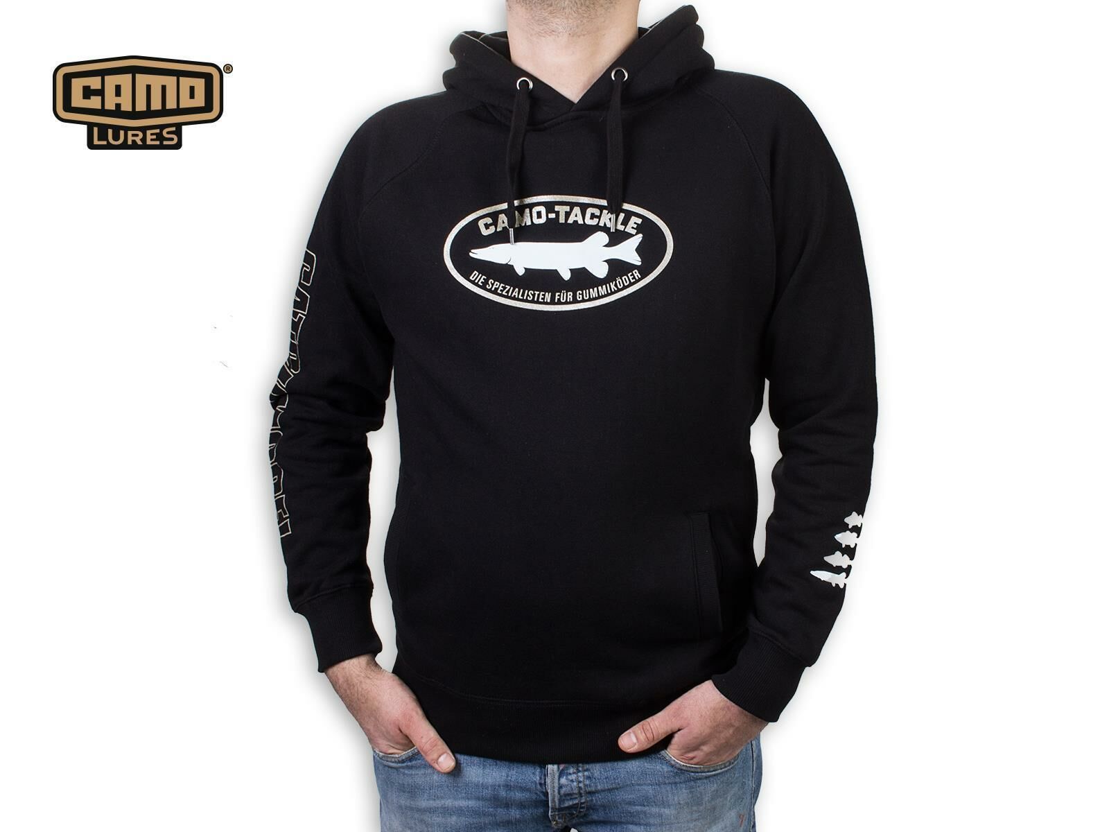 CAMO-Tackle Hoodie schwarz
