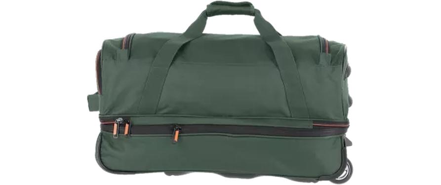 Basics Trolley Reisetasche S erweiterbar, DunkelgrünReisekoffer