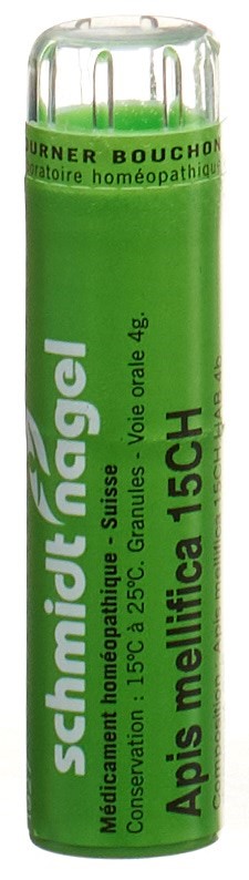 SCHMIDT-NAGEL Apis mellifica Gran 15 CH 4 g