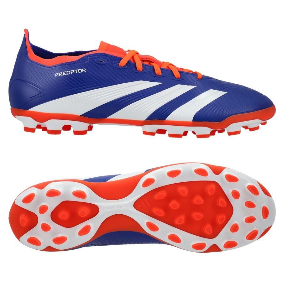 adidas Predator League 2G/3G AG Advancement - Bleu/Blanc/Rouge