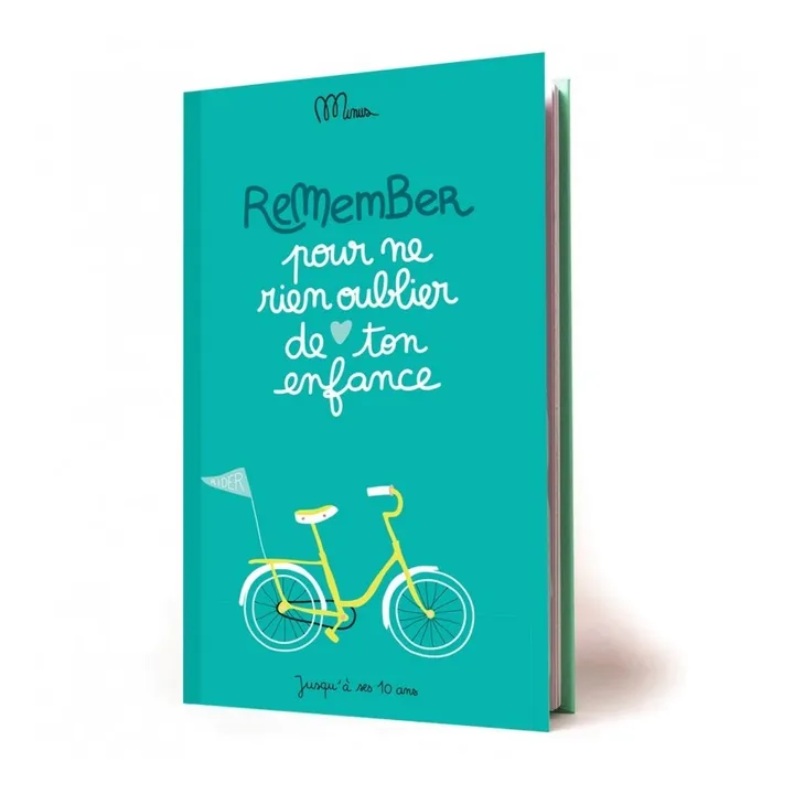 Minus Editions Cahier de souvenirs - Pour ne rien oublier de ton enfance