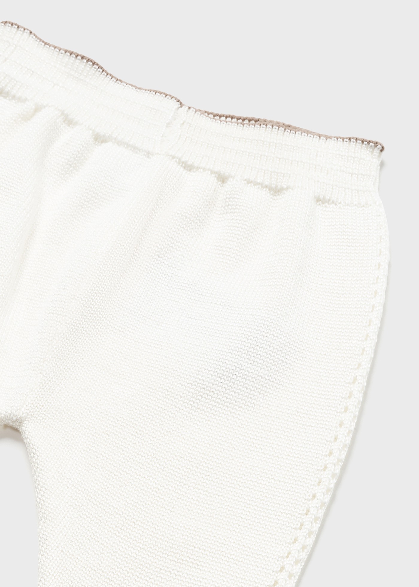 Conjunto de 3 peças em malha de algodão sustentável para recém-nascidos